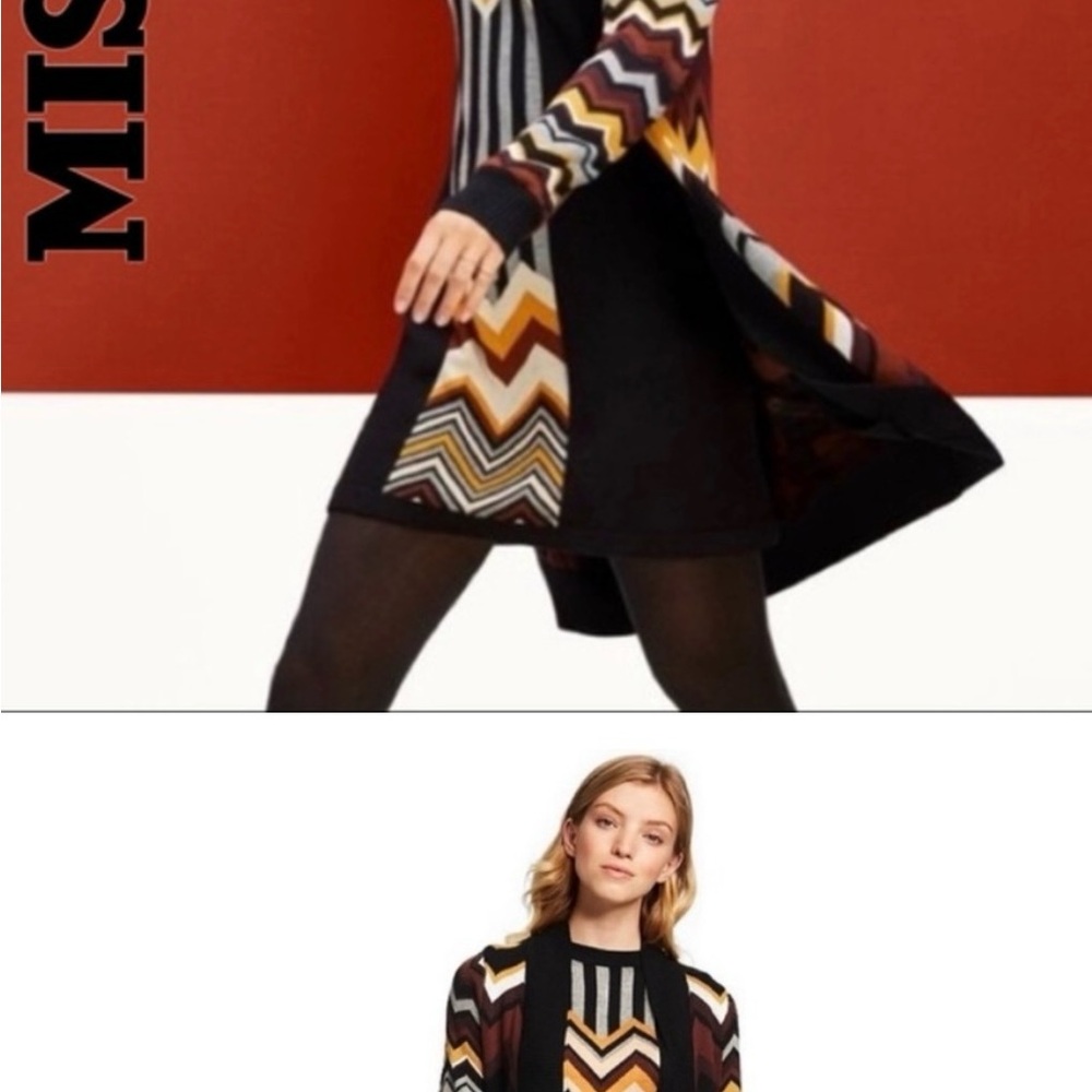 Missoni Chevron Knit Cardigan